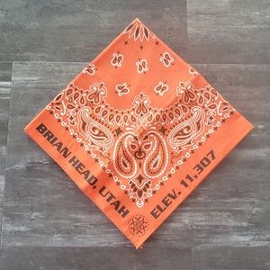 Orange Brian Head Resort Classic Bandana